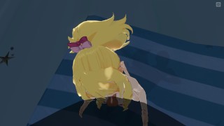 【3D成人动漫】山田精灵POV视角：深喉口交诱惑