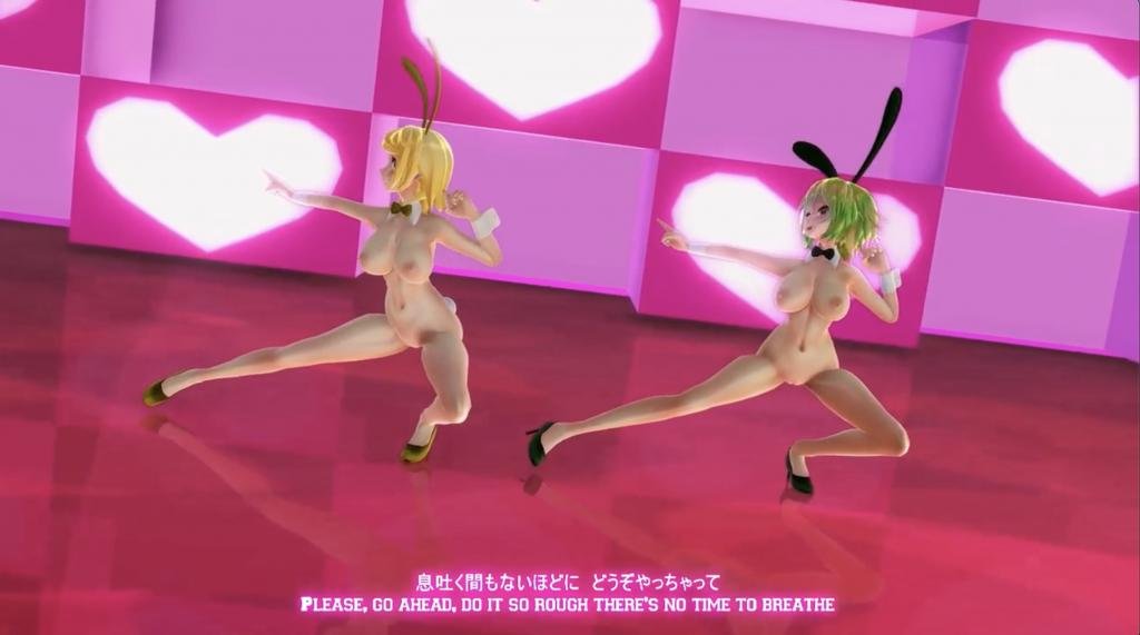 3D动画巨制：龟尾与凛的湿身诱惑共演