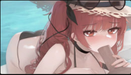 変川团火山夏日刺激：蓝色细线比基尼湿身诱惑，高潮惊喜连连